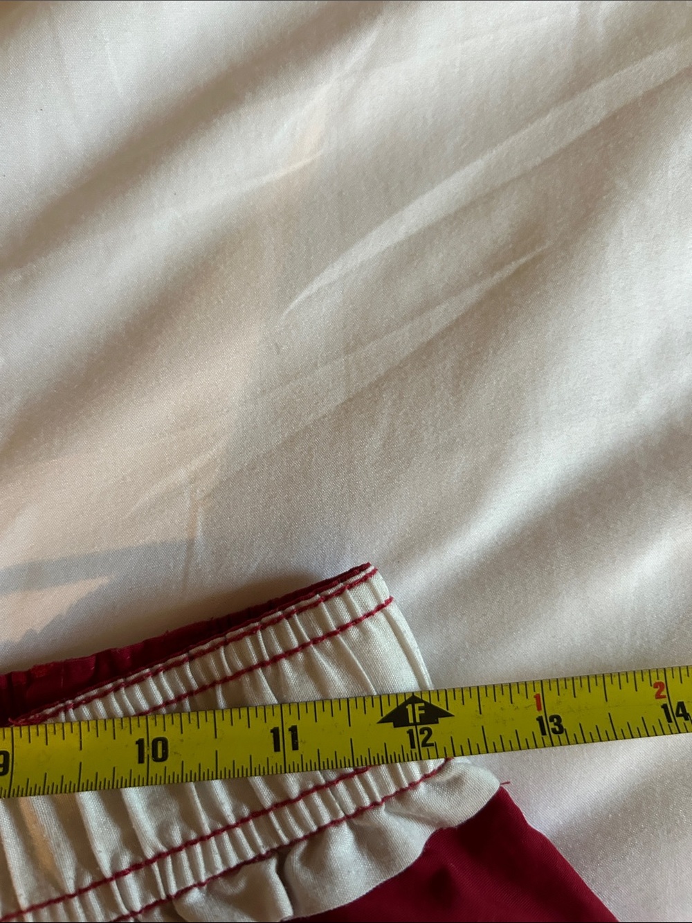 AFTCO Red Men's Cargo Shorts with Buttoned Pockets - Picture 6 of 10